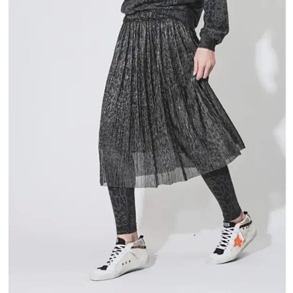 💕ISABEL MARANT ETOILE💕 Beatrice Skirt ~ Gun Metal EU 36 NWT - Picture 6 of 16